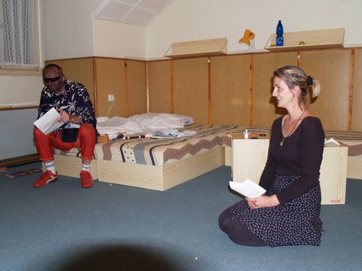 4b - Michal černoch s překladatelkou Evou.JPG