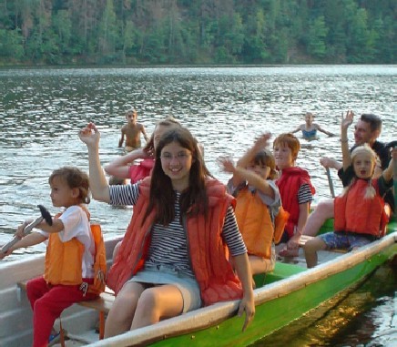 Děti si na soustředěních užijí četná dobrodružství...