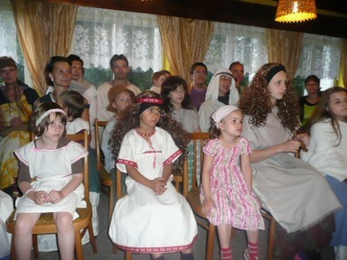 Na soustředění v Krakonoši 2009 jsme oživili slovanskou historii
