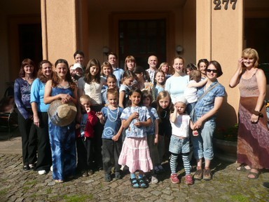 Závěrečná fotka po soustředění v Krakonoši 2009